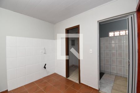 Sala/Cozinha de casa de condomínio para alugar com 2 quartos, 55m² em Parque da Fonte, São José dos Pinhais