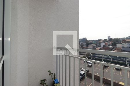 Sacada da Sala de apartamento à venda com 2 quartos, 50m² em Parque Erasmo Assunção, Santo André