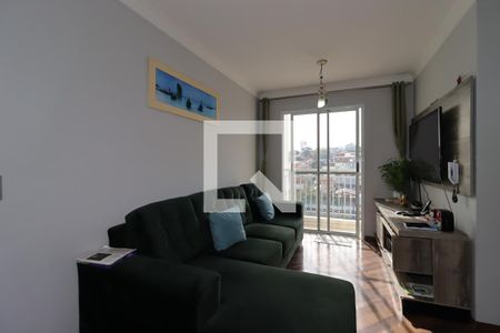Sala de apartamento à venda com 2 quartos, 50m² em Parque Erasmo Assunção, Santo André