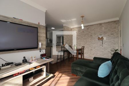 Sala de apartamento à venda com 2 quartos, 50m² em Parque Erasmo Assunção, Santo André