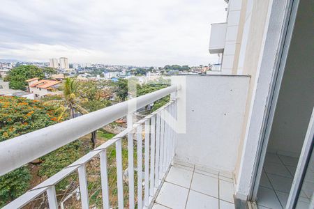 varanda de apartamento à venda com 2 quartos, 61m² em Parque São Pedro, Belo Horizonte