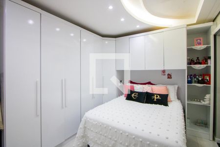 Quarto 1 - Suíte de casa à venda com 2 quartos, 100m² em Jardim Cristiane, Santo André