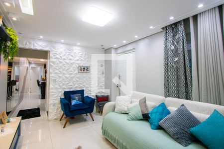 Sala de casa à venda com 2 quartos, 100m² em Jardim Cristiane, Santo André