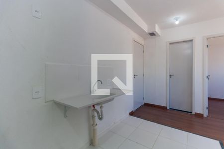 Cozinha de apartamento para alugar com 2 quartos, 36m² em Quinta da Paineira, São Paulo