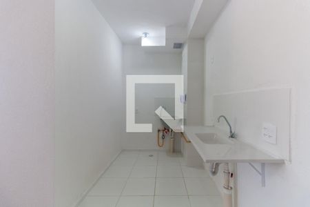 Cozinha de apartamento para alugar com 2 quartos, 36m² em Quinta da Paineira, São Paulo