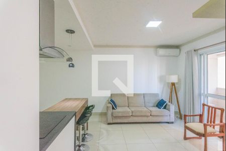 Sala de apartamento para alugar com 1 quarto, 51m² em Botafogo, Campinas