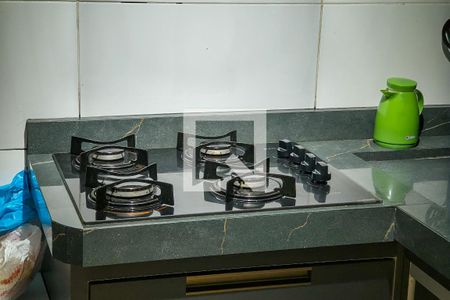 Cozinha  de apartamento para alugar com 1 quarto, 42m² em Boqueirão, Praia Grande