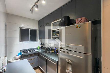 Cozinha  de apartamento para alugar com 1 quarto, 42m² em Boqueirão, Praia Grande