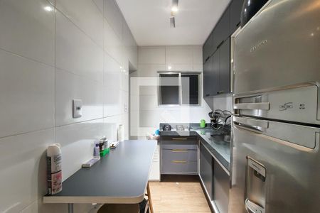 Cozinha  de apartamento para alugar com 1 quarto, 42m² em Boqueirão, Praia Grande
