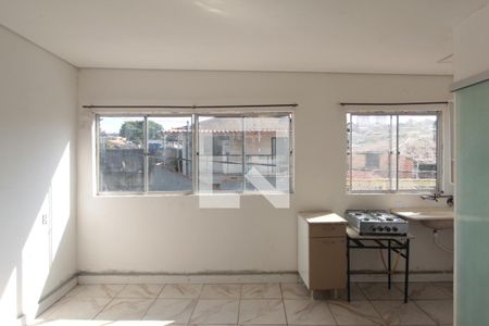 Sala e Quarto de kitnet/studio para alugar com 1 quarto, 25m² em Jardim Leblon, Belo Horizonte
