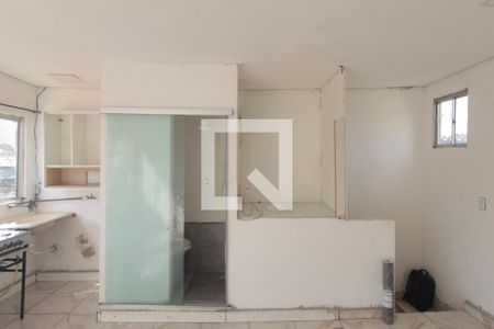 Sala e Quarto de kitnet/studio para alugar com 1 quarto, 25m² em Jardim Leblon, Belo Horizonte