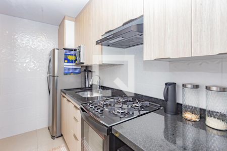 Cozinha e Área de Serviço de apartamento à venda com 2 quartos, 44m² em Parque Bristol, São Paulo