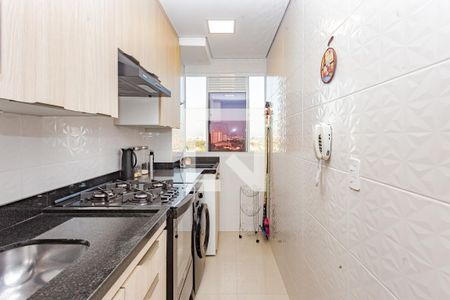 Cozinha e Área de Serviço de apartamento à venda com 2 quartos, 44m² em Parque Bristol, São Paulo