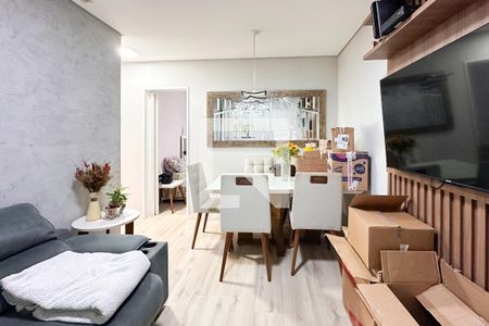 Sala de apartamento à venda com 2 quartos, 48m² em Baeta Neves, São Bernardo do Campo
