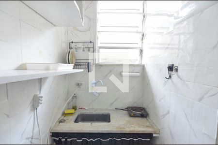 Cozinha e Área de Serviço de apartamento para alugar com 1 quarto, 20m² em Maracanã, Rio de Janeiro