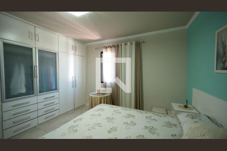 Quarto Suite 1 de apartamento à venda com 3 quartos, 140m² em Santa Terezinha, Santo André