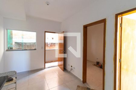 Sala e Cozinha  de apartamento à venda com 2 quartos, 42m² em Cidade Patriarca, São Paulo