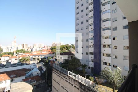 Sala / Cozinha - Varanda de apartamento para alugar com 1 quarto, 29m² em Vila Pauliceia, São Paulo