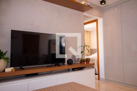 Sala de estar de apartamento à venda com 2 quartos, 65m² em Nova Granada, Belo Horizonte