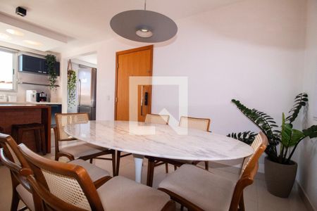 Sala de Jantar de apartamento à venda com 2 quartos, 65m² em Nova Granada, Belo Horizonte