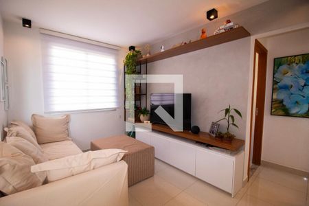 Sala de estar de apartamento à venda com 2 quartos, 65m² em Nova Granada, Belo Horizonte