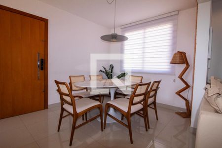 Sala de Jantar de apartamento à venda com 2 quartos, 65m² em Nova Granada, Belo Horizonte