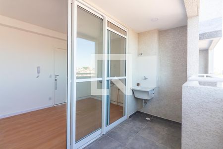 Varanda da Sala de apartamento para alugar com 2 quartos, 37m² em Jaguaribe, Osasco