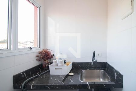 Cozinha/Área de serviço de apartamento para alugar com 2 quartos, 58m² em Vila Sao Vicente, São Paulo