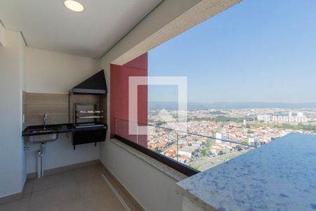 Varanda Sala  de apartamento para alugar com 1 quarto, 47m² em Parque Campolim, Sorocaba