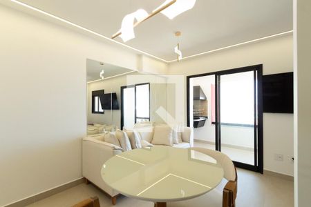 Sala  de apartamento para alugar com 1 quarto, 47m² em Parque Campolim, Sorocaba