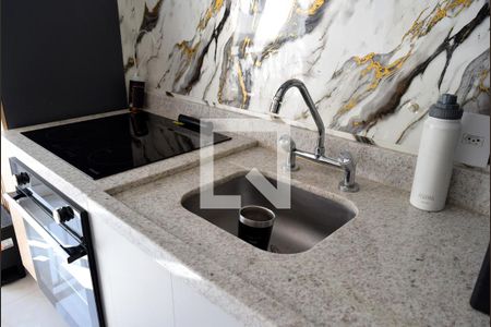 Sala/Cozinha Integrados de apartamento para alugar com 2 quartos, 45m² em Pinheiros, São Paulo