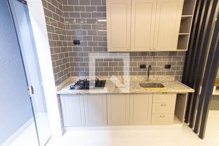Sala/Cozinha de apartamento para alugar com 1 quarto, 32m² em Água Rasa, São Paulo