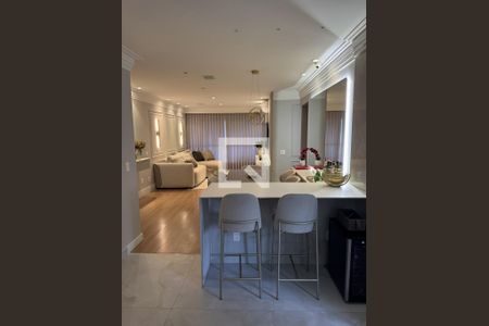 Sala de Jantar de apartamento à venda com 3 quartos, 115m² em Jardim, Santo André