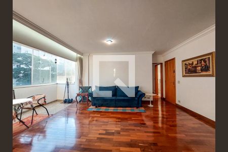 Sala de apartamento para alugar com 3 quartos, 124m² em Santo Amaro, São Paulo