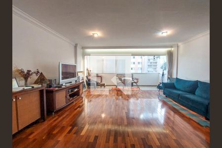 Sala de apartamento para alugar com 3 quartos, 124m² em Santo Amaro, São Paulo