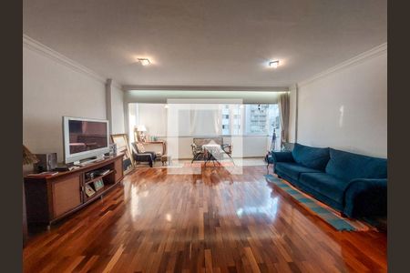Sala de apartamento para alugar com 3 quartos, 124m² em Santo Amaro, São Paulo