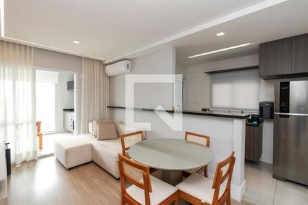 Sala de apartamento à venda com 1 quarto, 70m² em Vila Gertrudes, São Paulo
