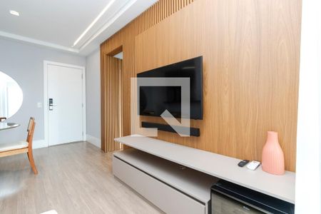 Sala de apartamento à venda com 1 quarto, 70m² em Vila Gertrudes, São Paulo