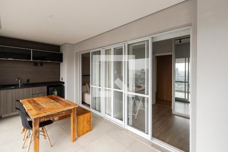 Varanda de apartamento à venda com 1 quarto, 70m² em Vila Gertrudes, São Paulo