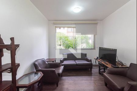 Sala de apartamento para alugar com 1 quarto, 32m² em Brooklin, São Paulo