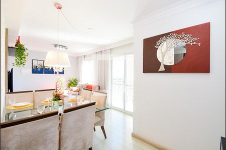 Sala de apartamento à venda com 3 quartos, 66m² em Vila Augusta, Guarulhos