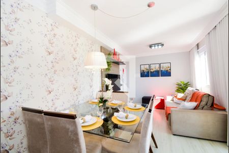 Sala de apartamento à venda com 3 quartos, 66m² em Vila Augusta, Guarulhos