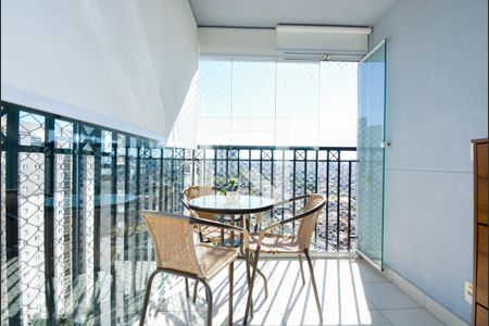 Varanda da Sala de apartamento à venda com 3 quartos, 66m² em Vila Augusta, Guarulhos