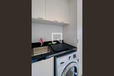 Cozinha e Área de Serviço de kitnet/studio para alugar com 1 quarto, 31m² em Pompeia, São Paulo