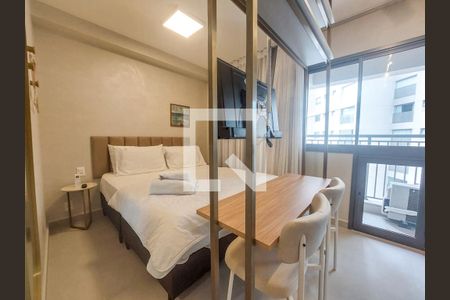 Studio de kitnet/studio para alugar com 1 quarto, 27m² em Santo Amaro, São Paulo
