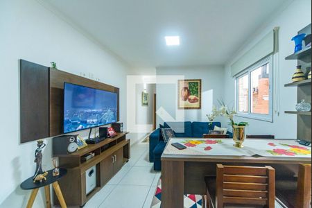 Sala de apartamento para alugar com 2 quartos, 60m² em Vila Floresta, Santo André