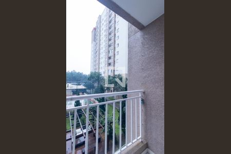 Varanda da Sala de apartamento à venda com 2 quartos, 48m² em Pinheirinho, Curitiba