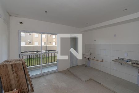 Sala/Cozinha  de apartamento à venda com 2 quartos, 51m² em Vila Yolanda Costa E Silva, Sumaré