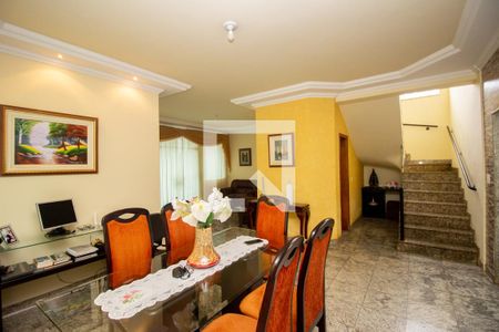 Sala de Jantar de casa à venda com 4 quartos, 370m² em Europa, Contagem