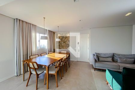 Sala de apartamento à venda com 4 quartos, 129m² em Pompeia, São Paulo